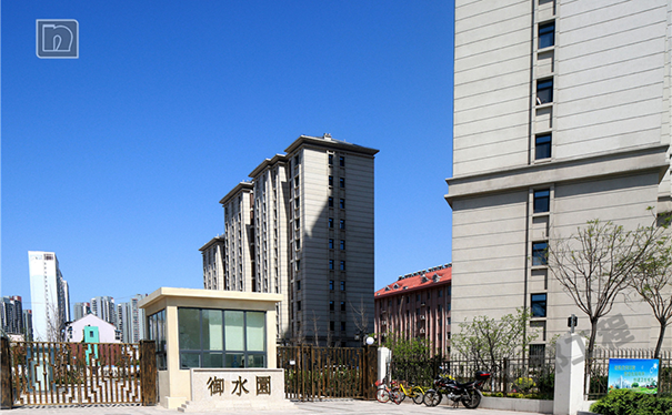 真石漆外墻效果圖案例【天津中鐵御水園】